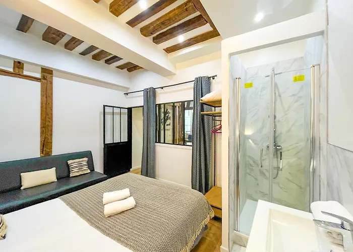 Urban Flat 67 - Spacious Flat In Lägenhet Paris